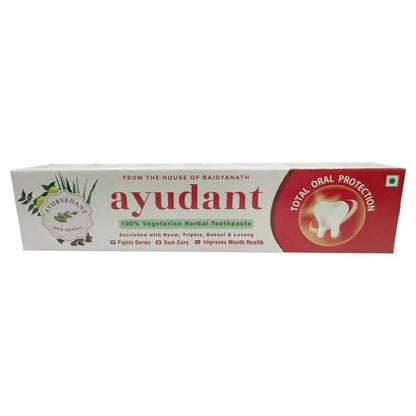 Baidyanath Jhansi Ayurvedant Ayudant Toothpaste TrueCure