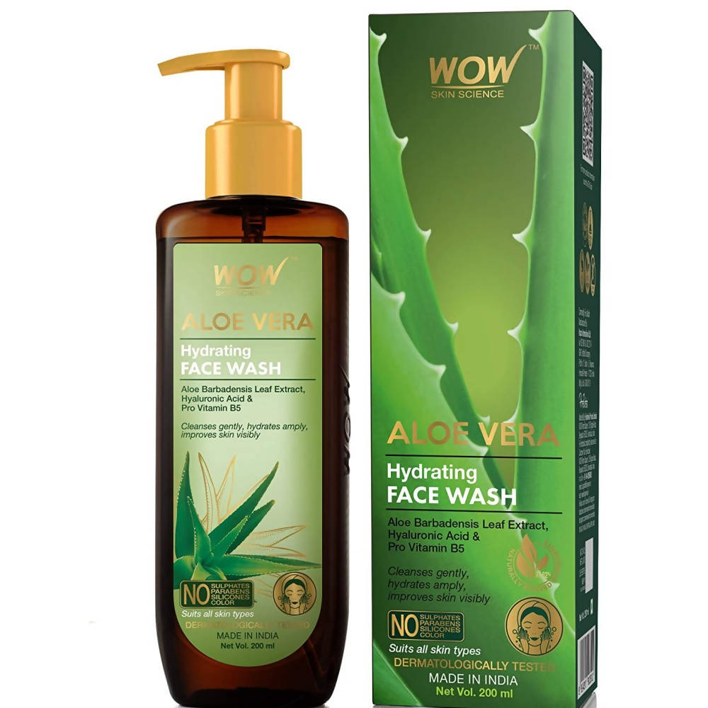 Wow Skin Science Aloe Vera Hydrating Face Wash TrueCure