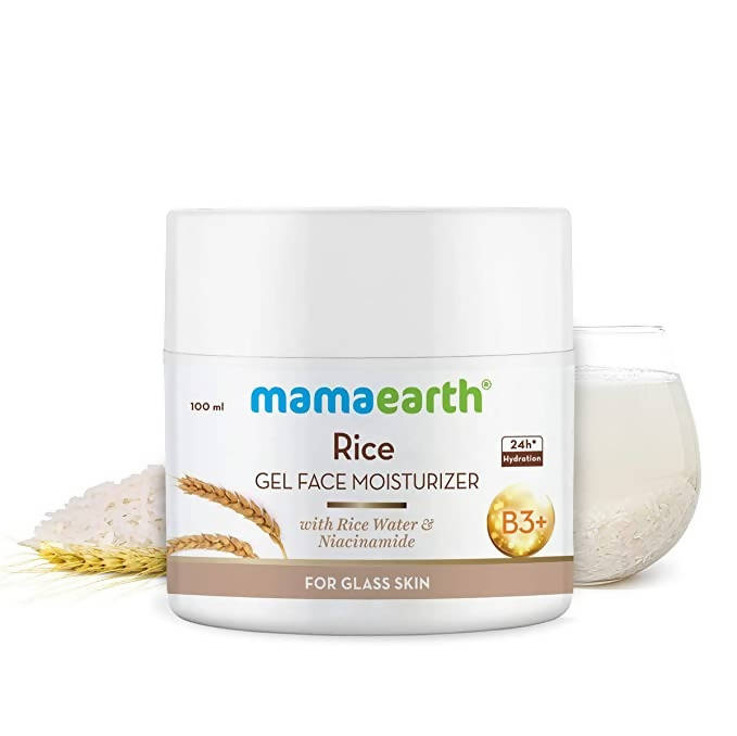 Mamaearth Rice Gel Face Moisturizer With Rice Water & Niacinamide