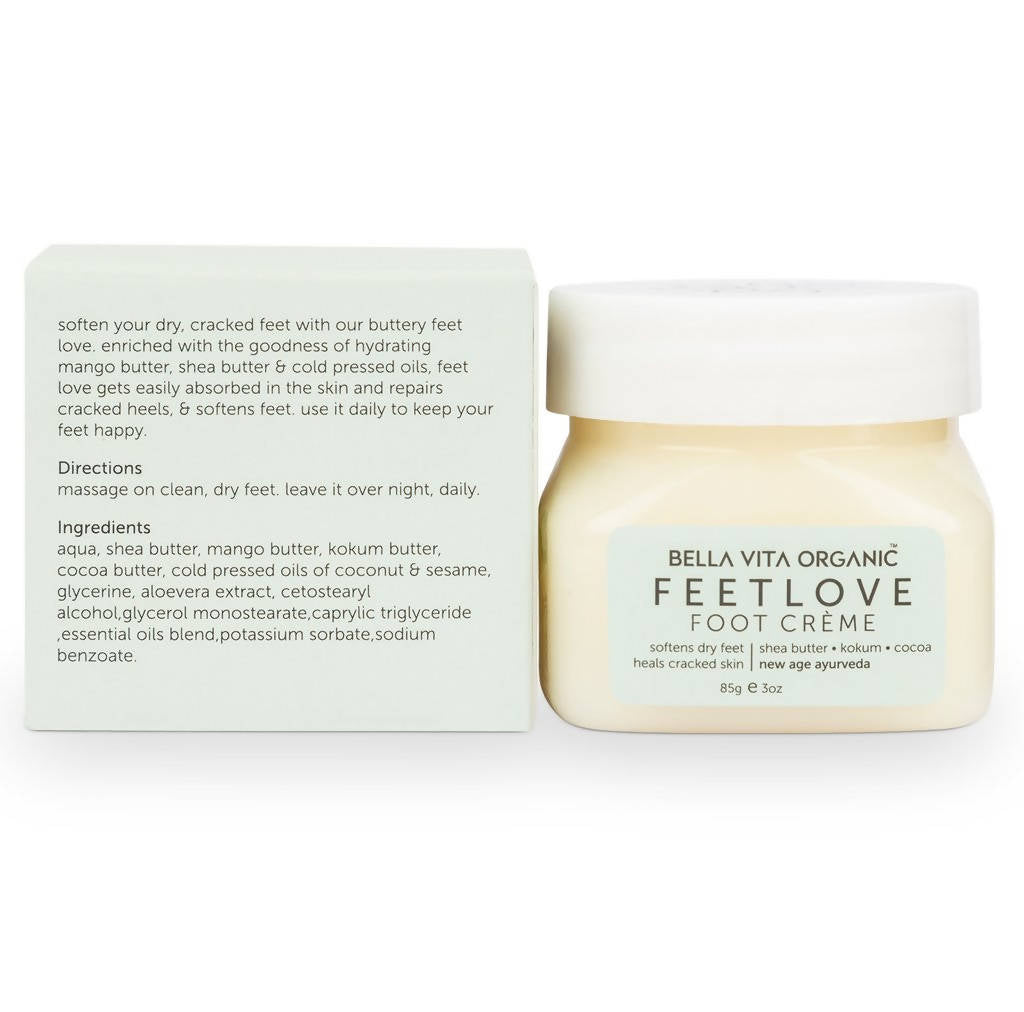 Bella Vita Organic Feet Love Foot Creme