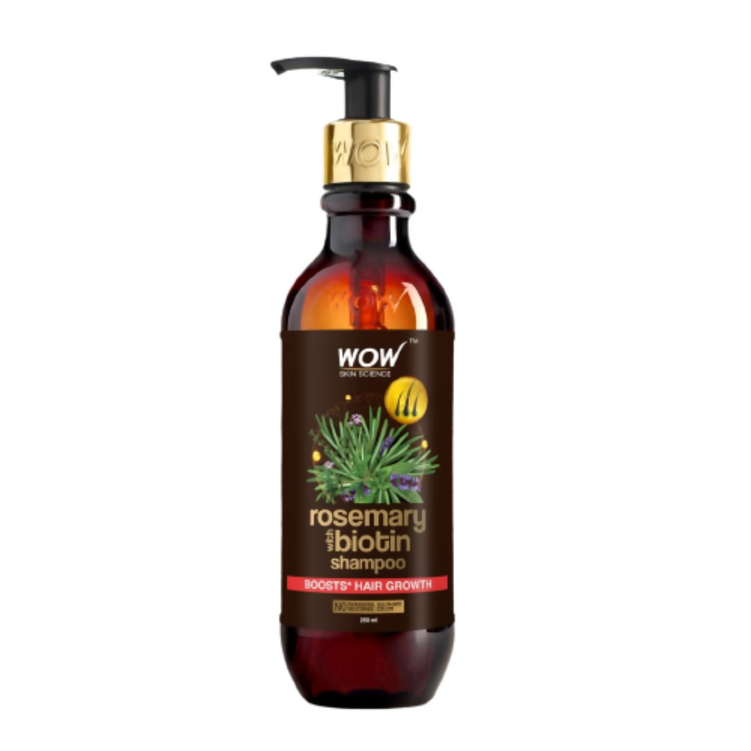 Wow Skin Science Rosemary With Biotin Hair Growth Shampoo TrueCure