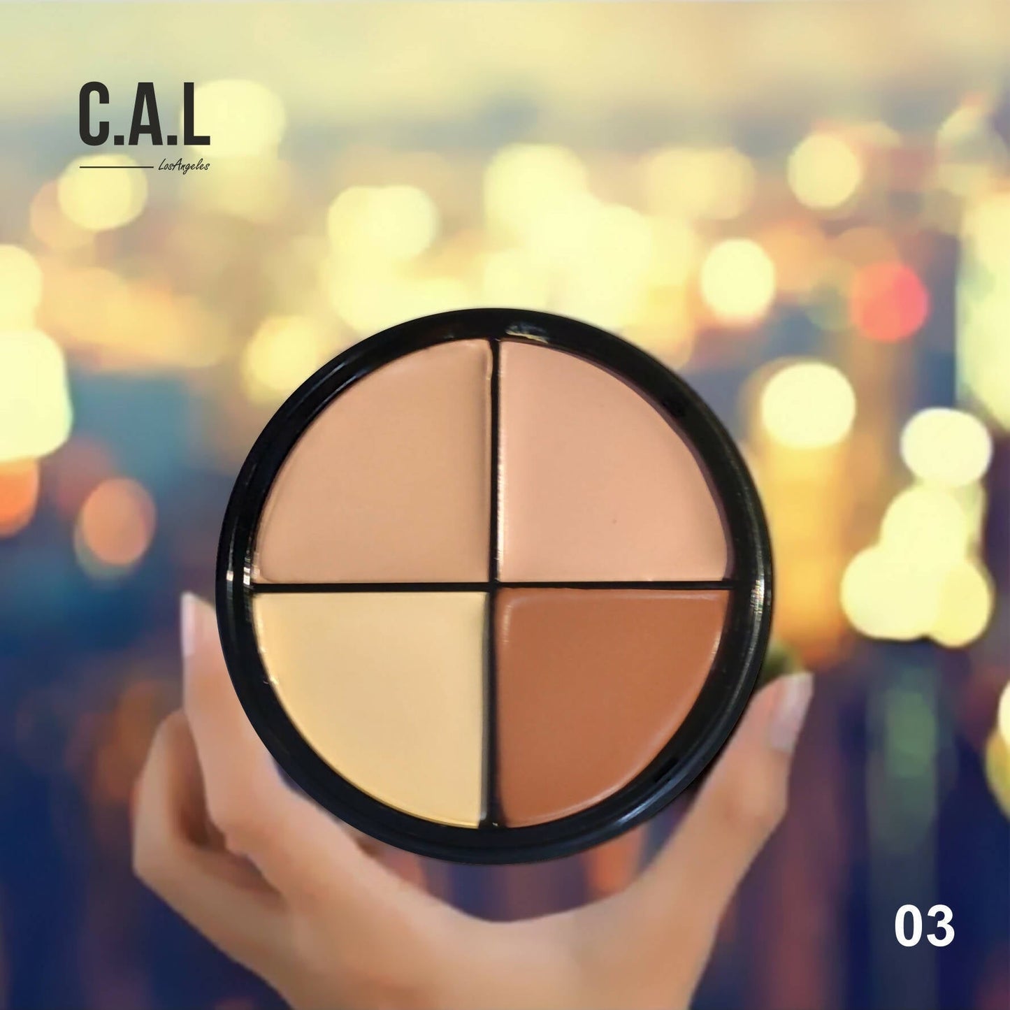 CAL Los Angeles Chiselled Contor /Concealer Wheel 3 TrueCure