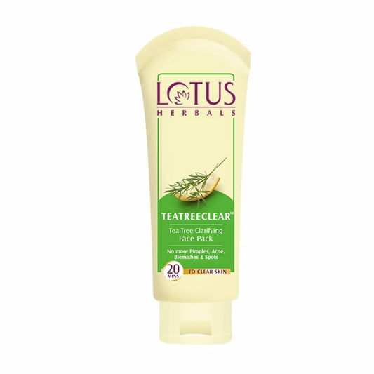 Buy Lotus Herbals Teatreeclear Tea Tree Clarifying Face Pack Online in USA from Chaijava. Fast shipping available.