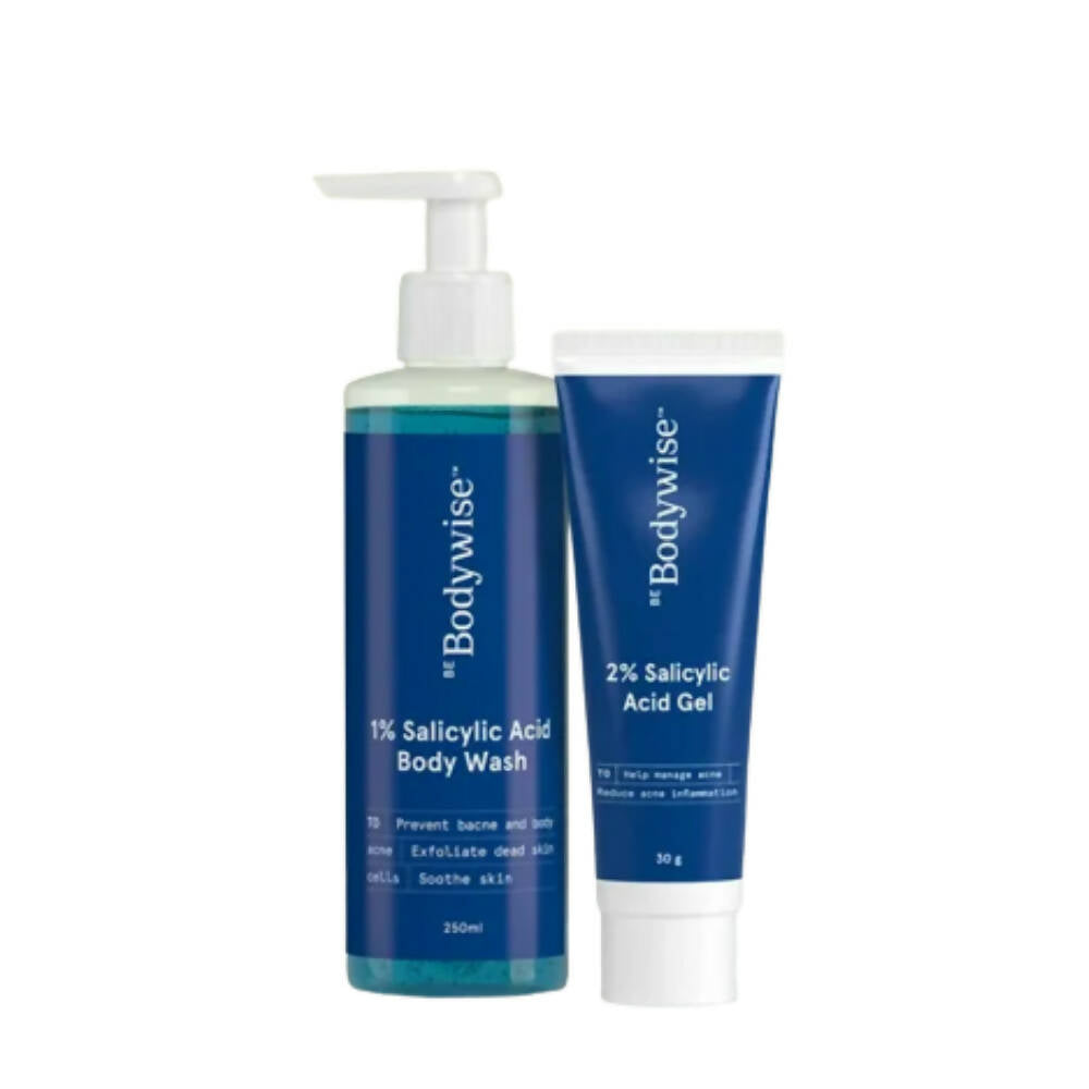 BeBodywise 2% Salicylic Acid Gel and 1% Salicylic Acid Body Wash