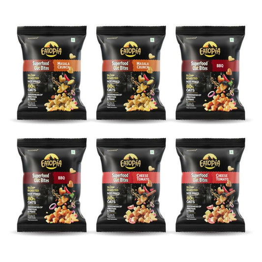 Eatopia Superfood Oats Bites Assorted Combo, Australia, Canada 