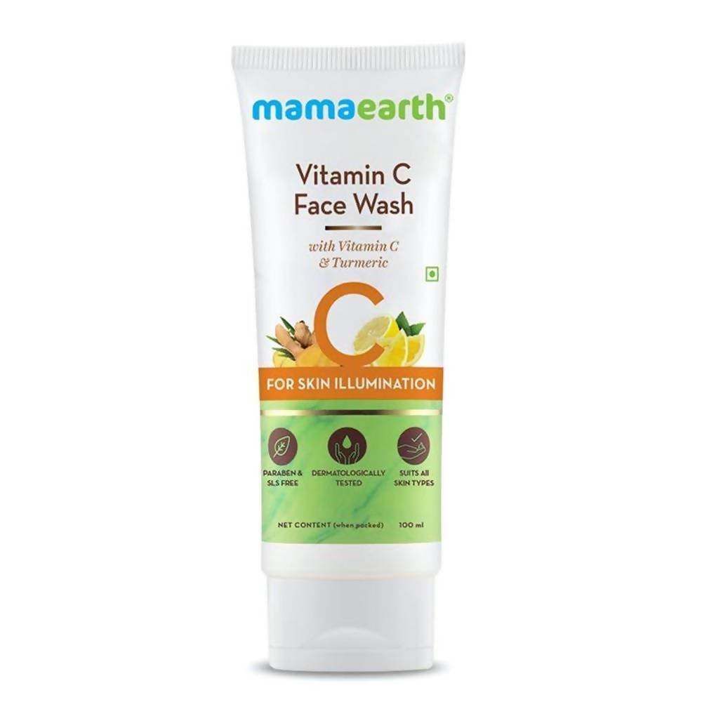 Mamaearth Vitamin C Face Wash & Sleeping Mask For Skin Illumination Combo