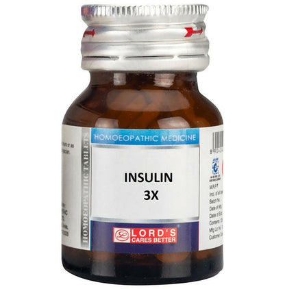 Lord's Homeopathy Insulin Trituration Tablets