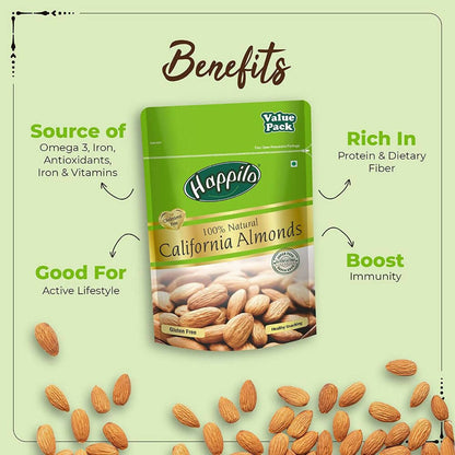 Happilo Premium Dry Fruit Combo (Almond & Cashews)