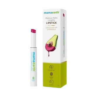 Mamaearth Moisture Matte Longstay Lipstick Berrylicious Magenta 