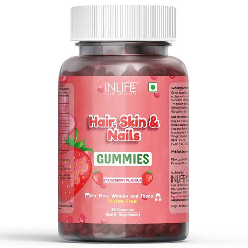 Inlife Hair Skin & Nails Gummies