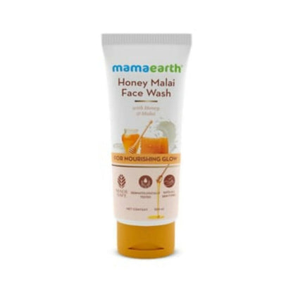 Mamaearth Honey Malai Face Wash For Nourishing Glow 