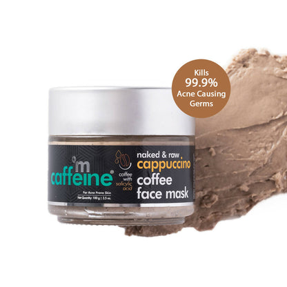 mCaffeine Raw Cappuccino Coffee Face Mask 