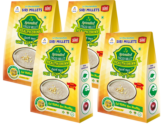 Siri Millets Sprouted Finger Millet Health Drink - BUDNE