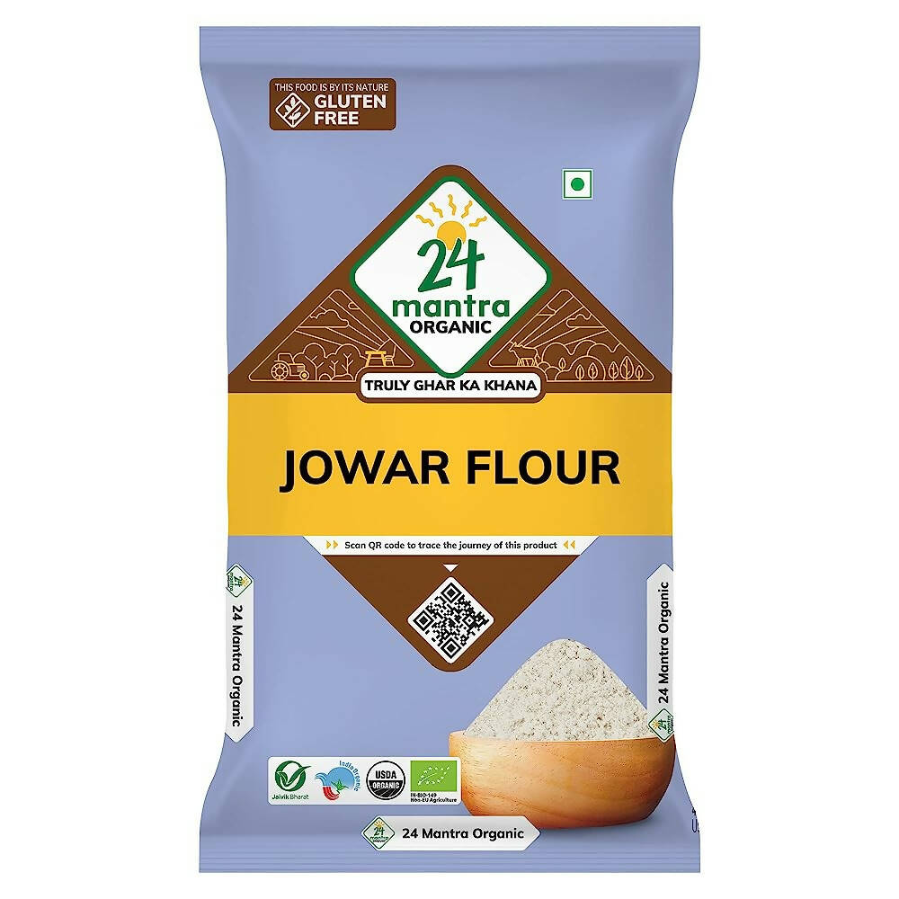 24 Mantra Organic Jowar Flour 