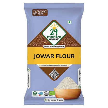 24 Mantra Organic Jowar Flour 