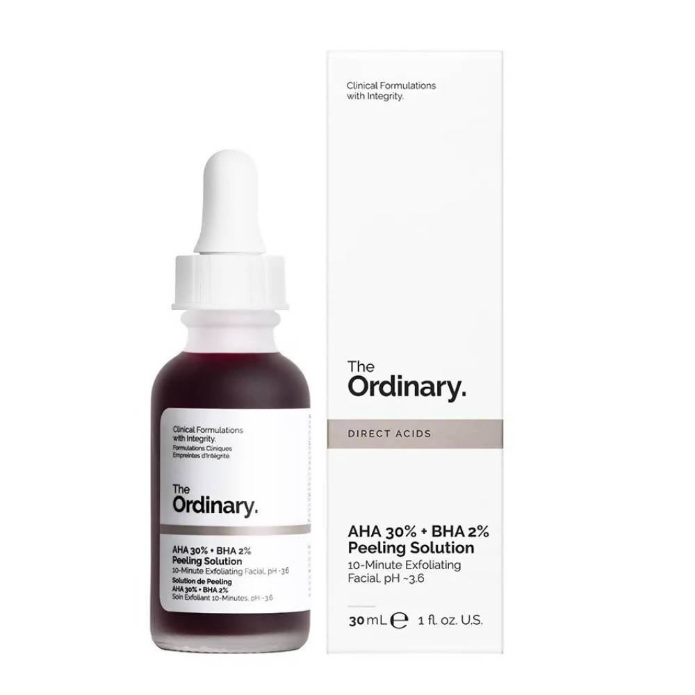 The Ordinary AHA 30% + BHA 2% Peeling Solution Serum