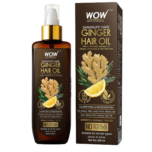 Wow Skin Science Ginger Hair Oil - Drmedicart