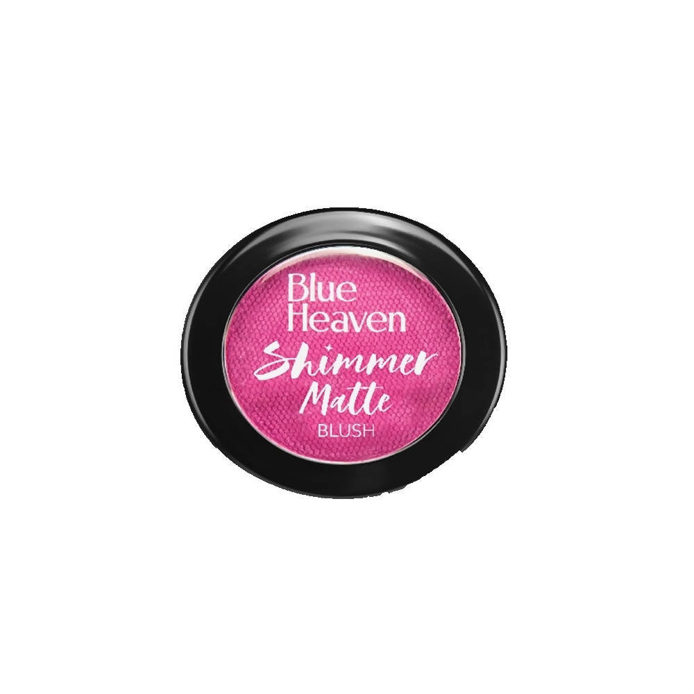 Blue Heaven Shimmer Matte Blush Shade 506