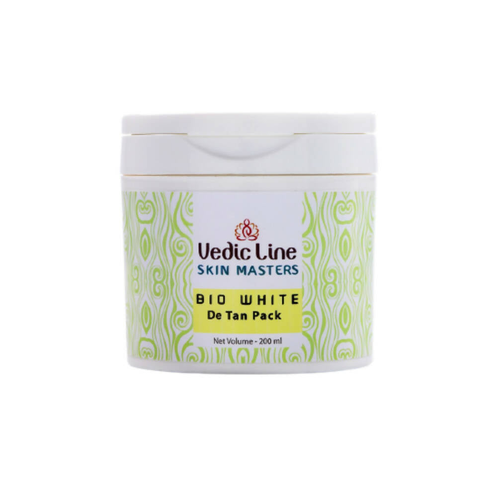 Vedic Line Skin Masters Bio White De Tan Face Pack 