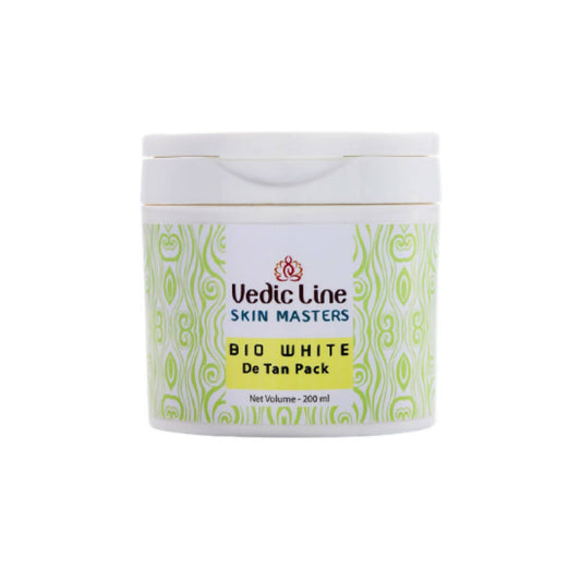 Vedic Line Skin Masters Bio White De Tan Face Pack 