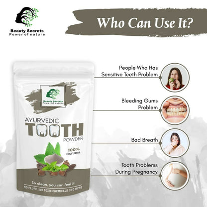 Beauty Secrets Ayurvedic Tooth Powder