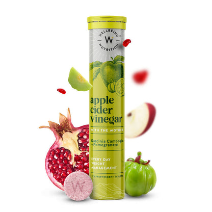 Wellbeing Nutrition Apple Cider Vinegar Effervescent Tablets TrueCure