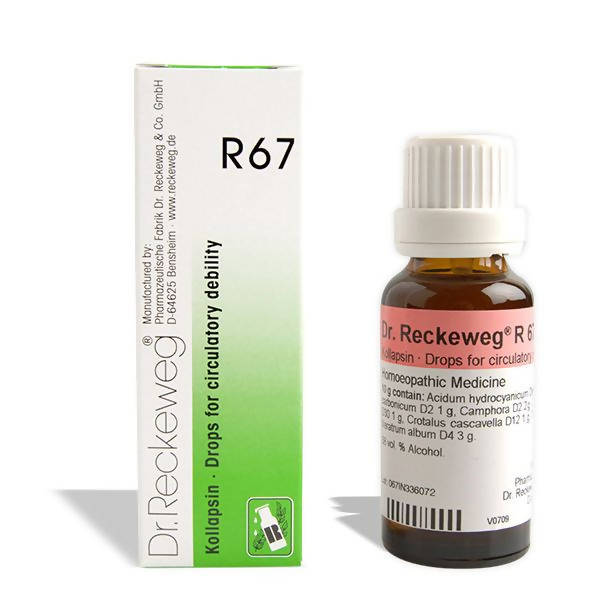 Dr. Reckeweg R67 Drops For Circulatory Debility