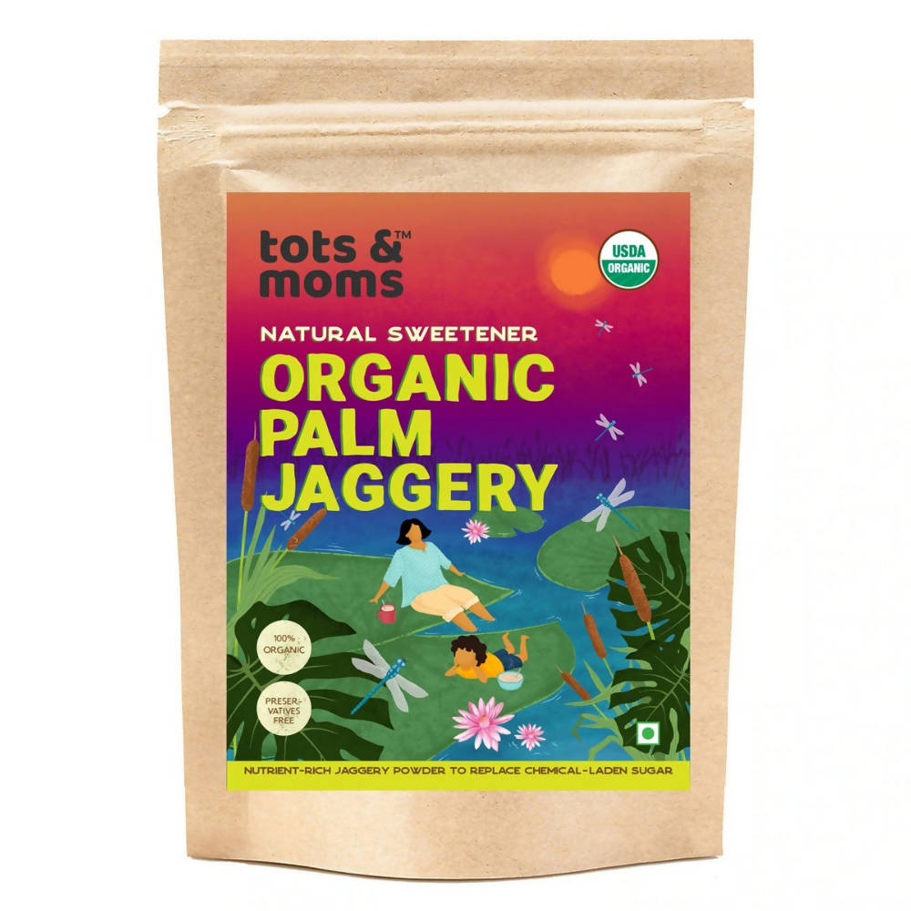 Tots and Moms Organic Palm Jaggery Sweetener TrueCure