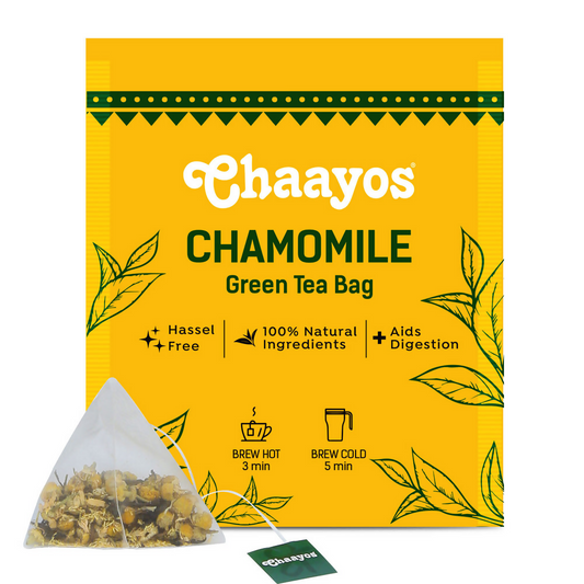 Chaayos Chamomile Green Tea Bags