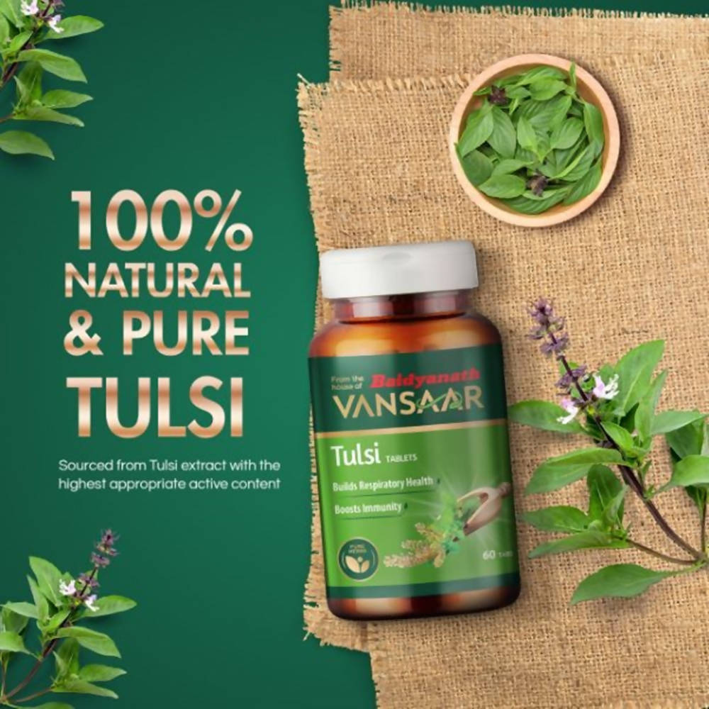 Baidyanath Vansaar Tulsi Tablets