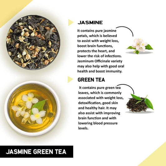 Teacurry Jasmine Green Tea Bags