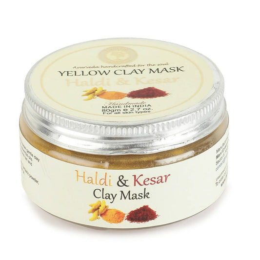 Tatvik Ayurveda Yellow Clay Mask Æ’ Haldi and Kesar 