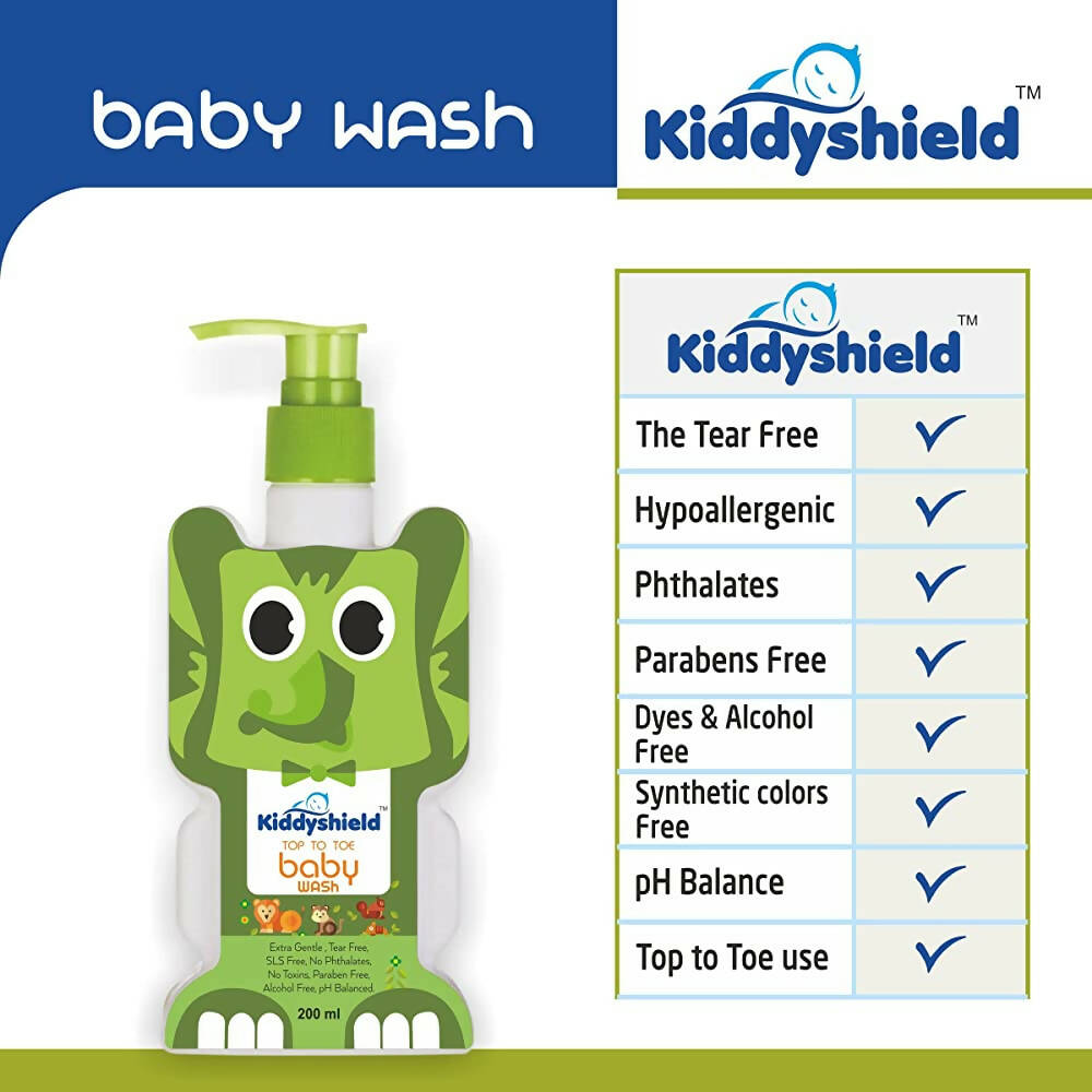 Kiddyshield Top To Toe Baby Wash