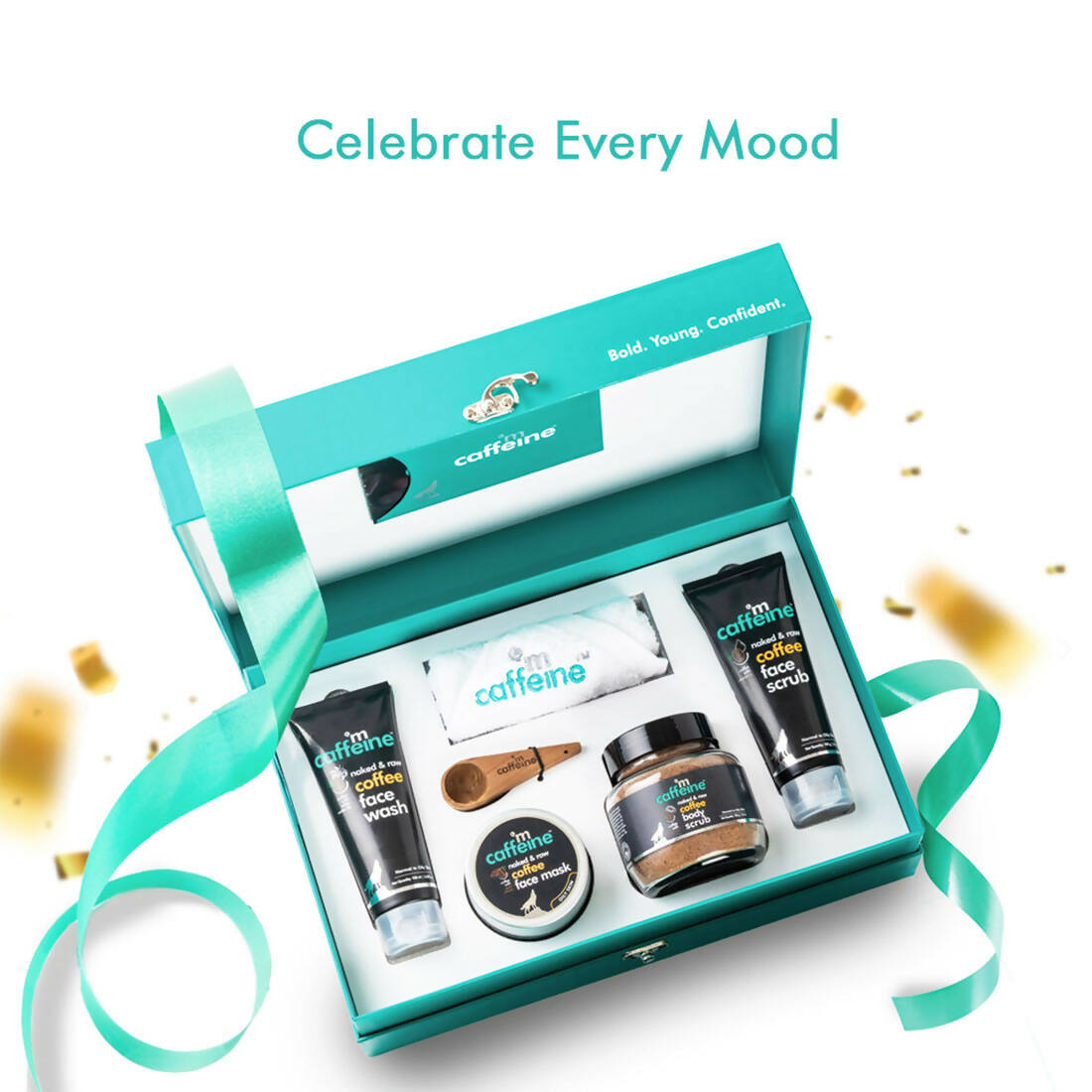 mCaffeine Coffee Mood Skin Care Gift Kit