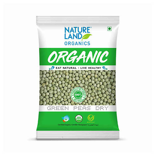 Nature Land Organics Green Dry Peas, Australia, Canada 