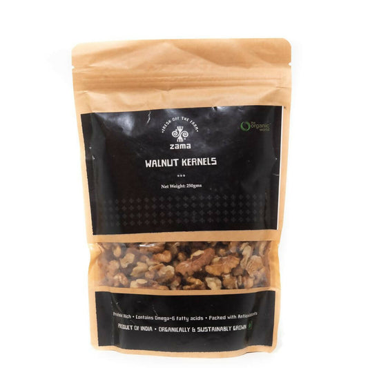 Zama Organics Walnut Kernels TrueCure