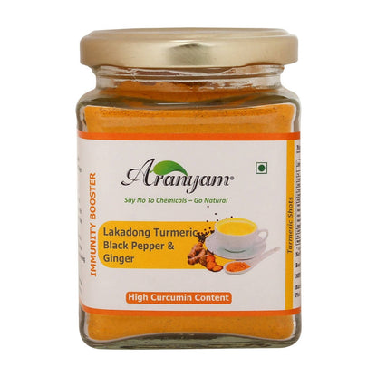 Aranyam Lakadong Turmeric Black Pepper & Ginger TrueCure