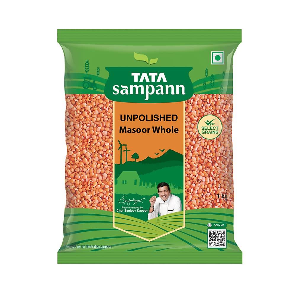 Tata Sampann Unpolished Masoor Dal Whole