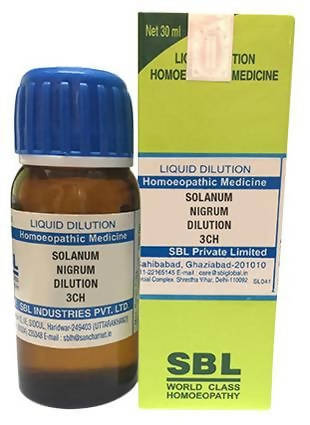 SBL Homeopathy Solanum Nigrum Dilution