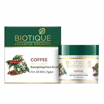 Biotique Advanced Organics Coffee Energizing Face Scrub TrueCure