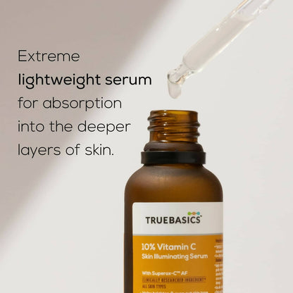 TrueBasics 10% Vitamin C Skin Illuminating Face Serum