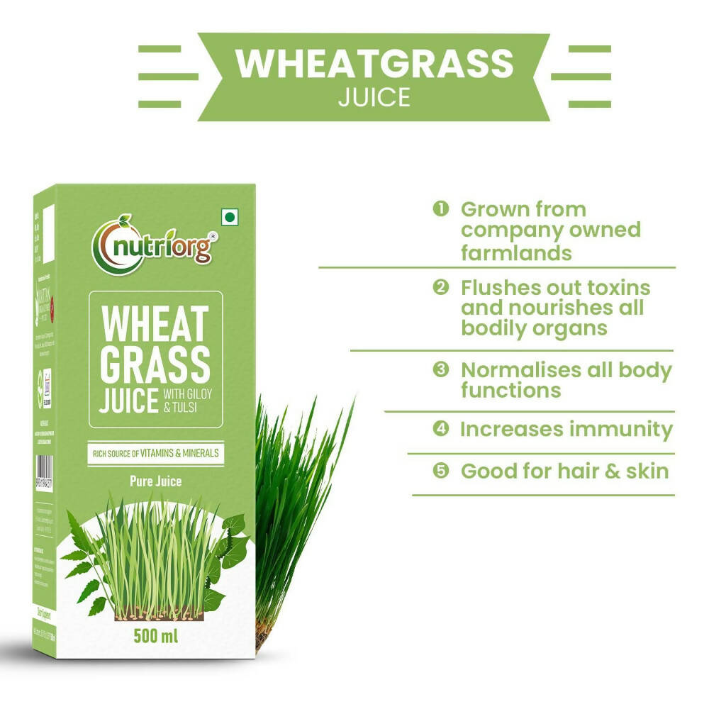 Nutriorg Wheatgrass Juice