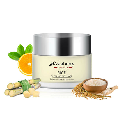 Astaberry Indulge Rice Sleeping Gel Mask 