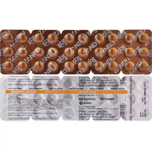 Zandu Abhayadi Modak Tablets TrueCure