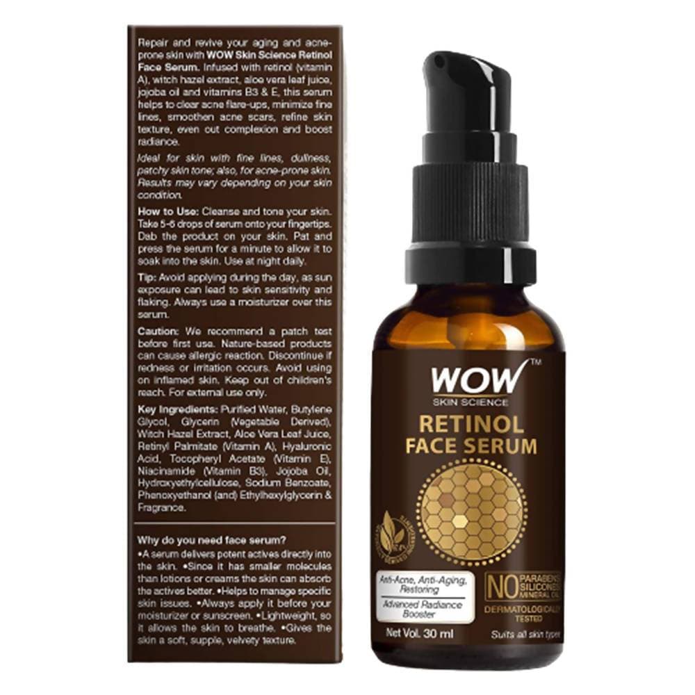 Wow Skin Science Retinol Face Serum