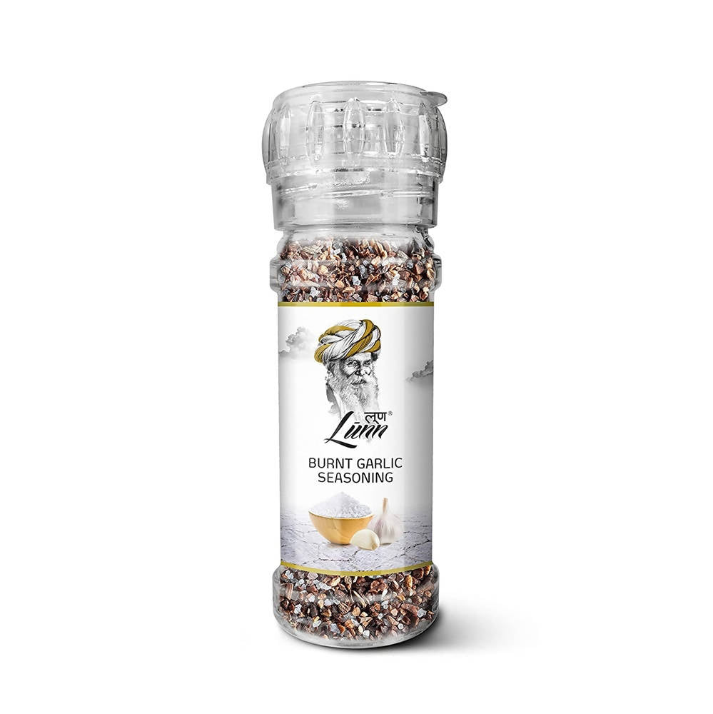 Lunn Burnt Garlic Seasoning with Grinder, Australia, Canada 