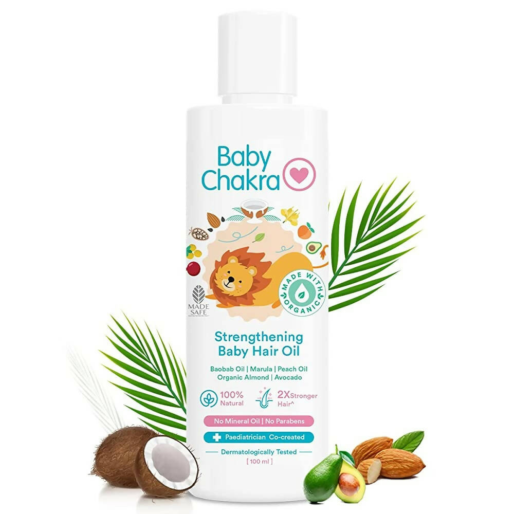 BabyChakra Strengthening Baby Hair Oil, Australia, Canada 