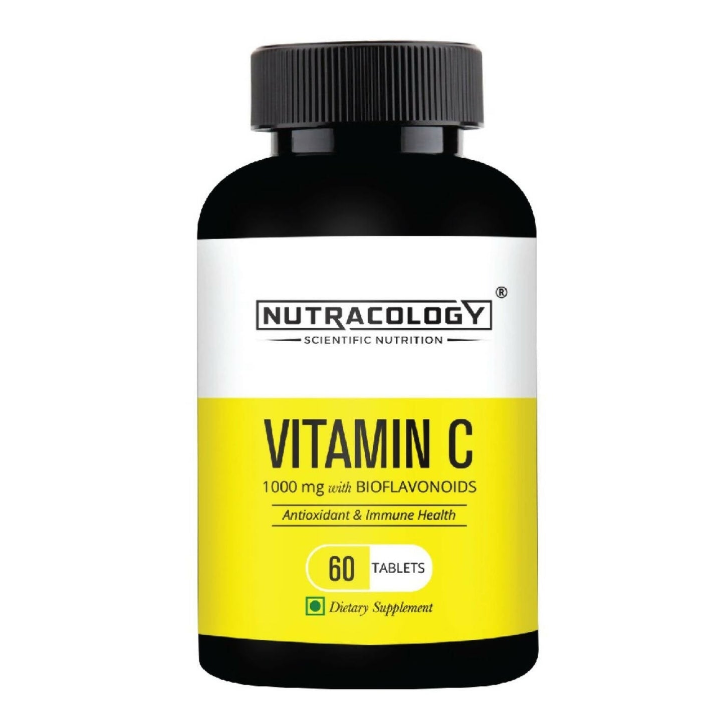 Nutracology Vitamin C 1000mg with Citrus Bioflavonoids for Immunity & Glowing Skin Tablets TrueCure