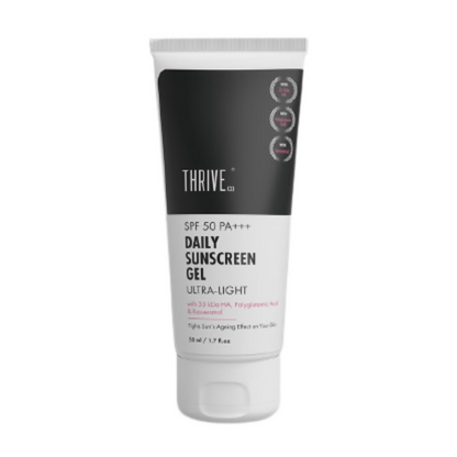 ThriveCo Ultra-Light Daily Sunscreen Gel With SPF 50 PA+++ TrueCure