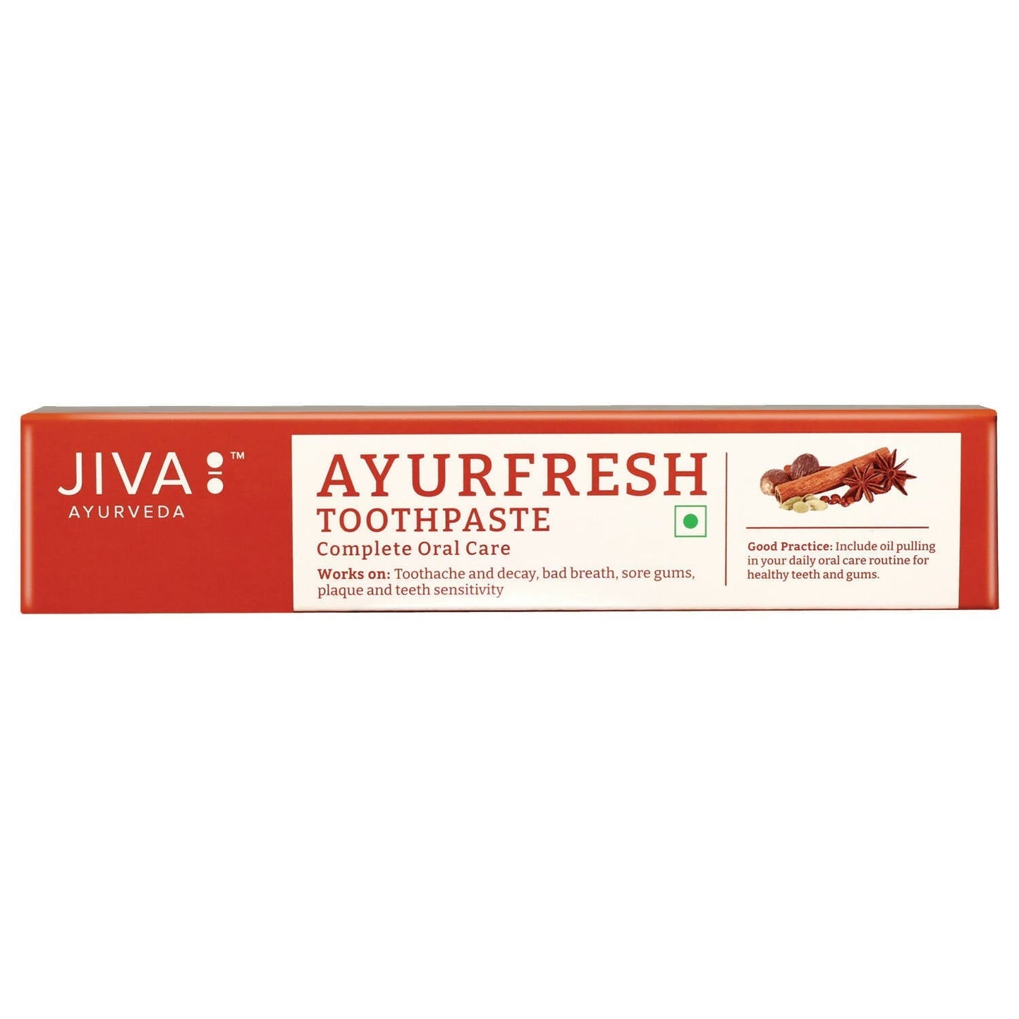 Jiva Ayurveda Ayurfresh Toothpaste With Almond Soap Free